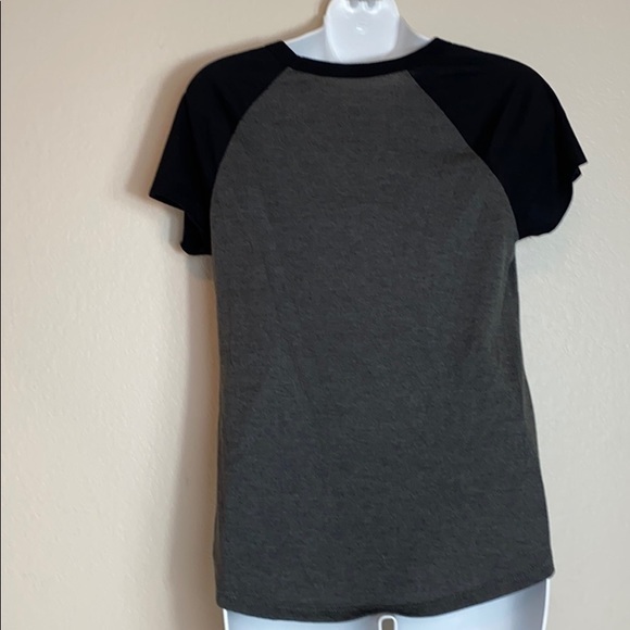 Disney Mickey Mouse Gray & Black T-shirt - Picture 3 of 4